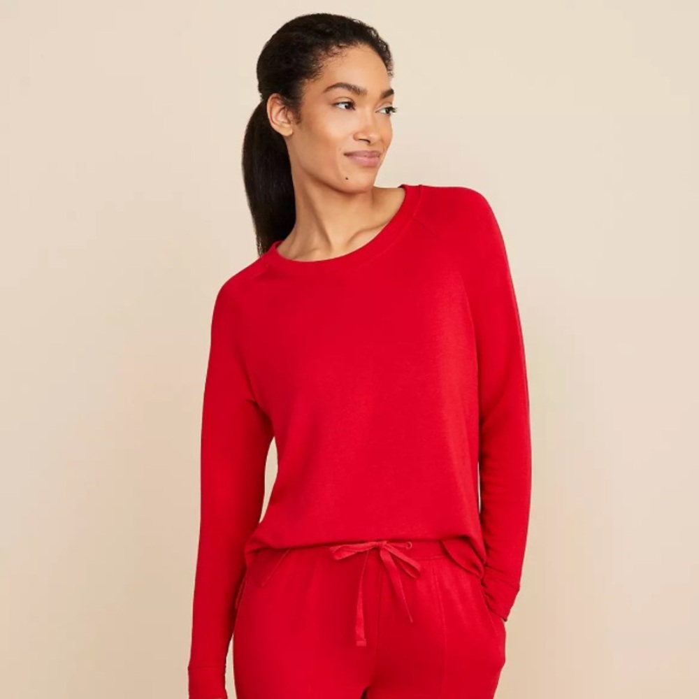 Lou & Grey Red Signature Soft Sweatshirt